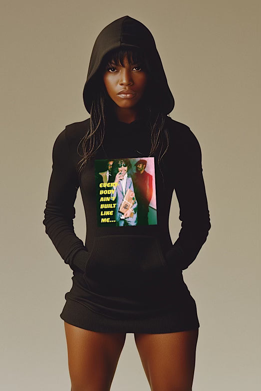 "Not Like Me" Hoodie Dress