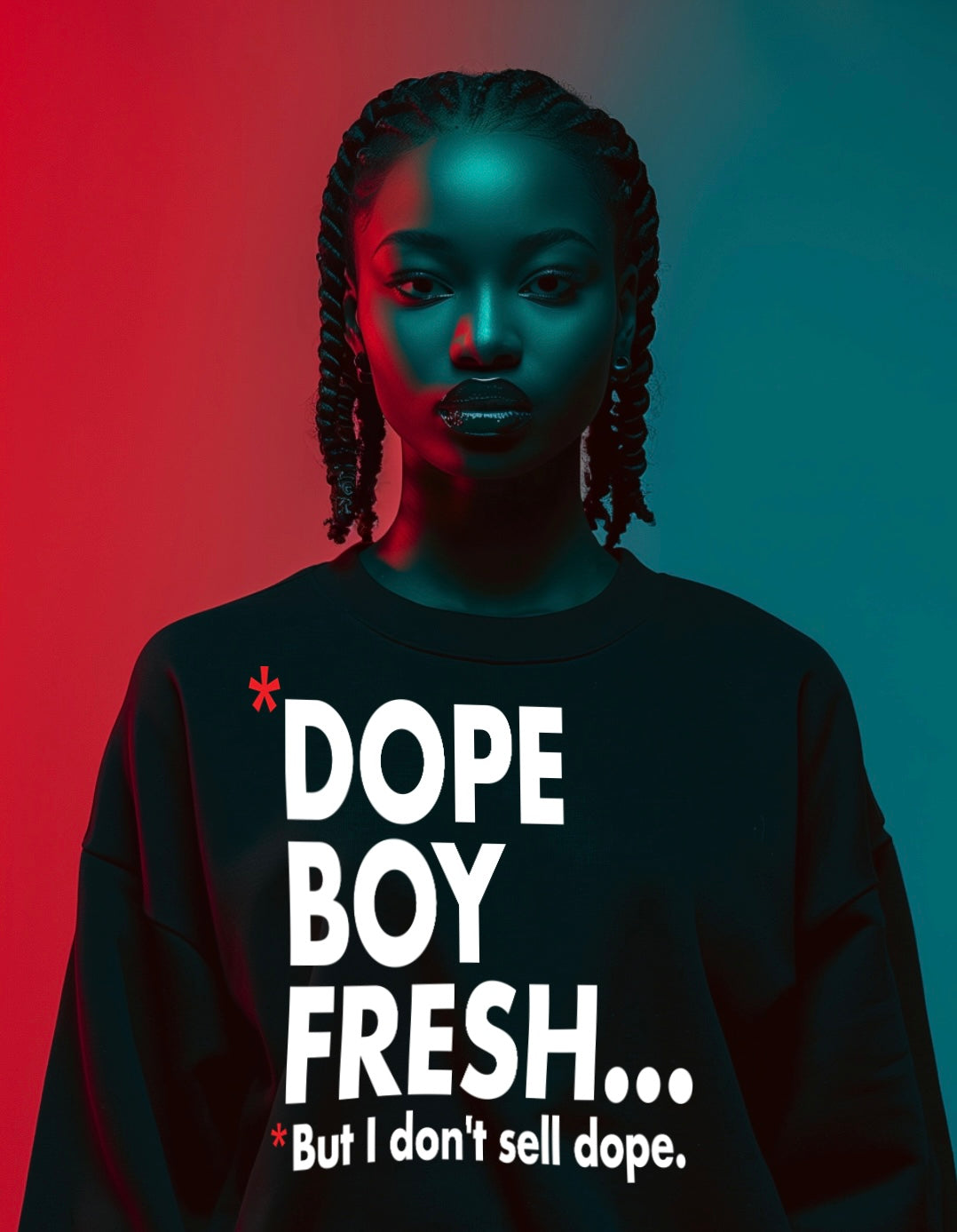 "Dope Boy Fresh... But I Don't Sell Dope" Sweatshirt