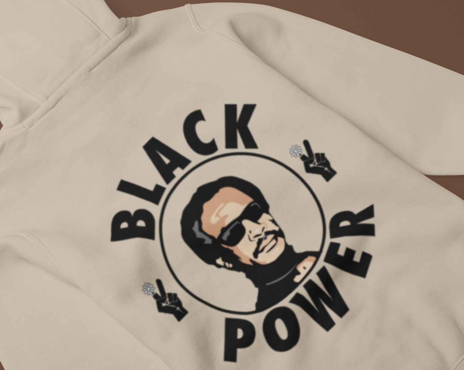 Black power hoodie sale