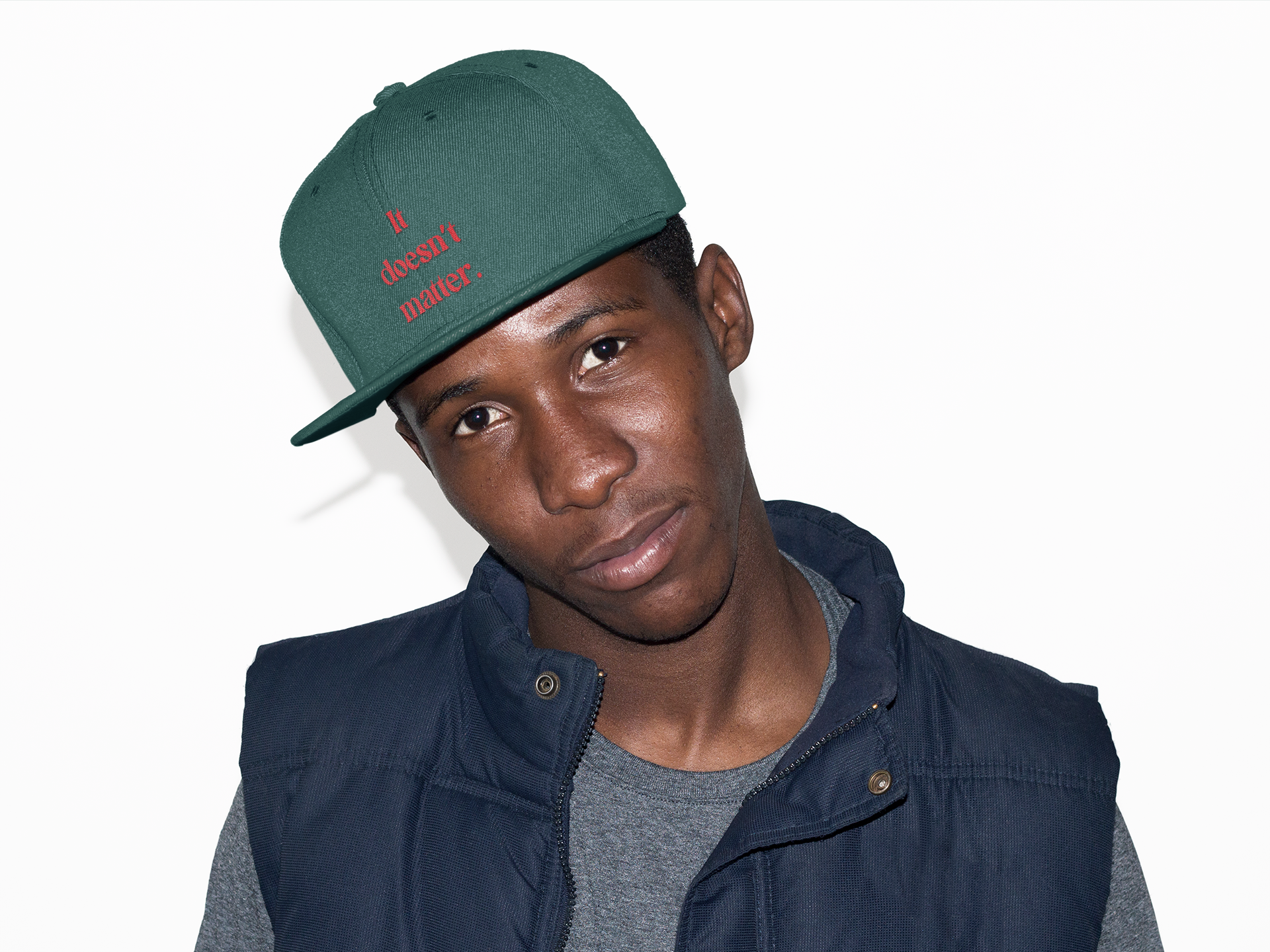 "It Doesn't Matter" Premium Snapback