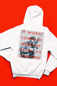 "My Peoples Come First" Zipper Hoodie