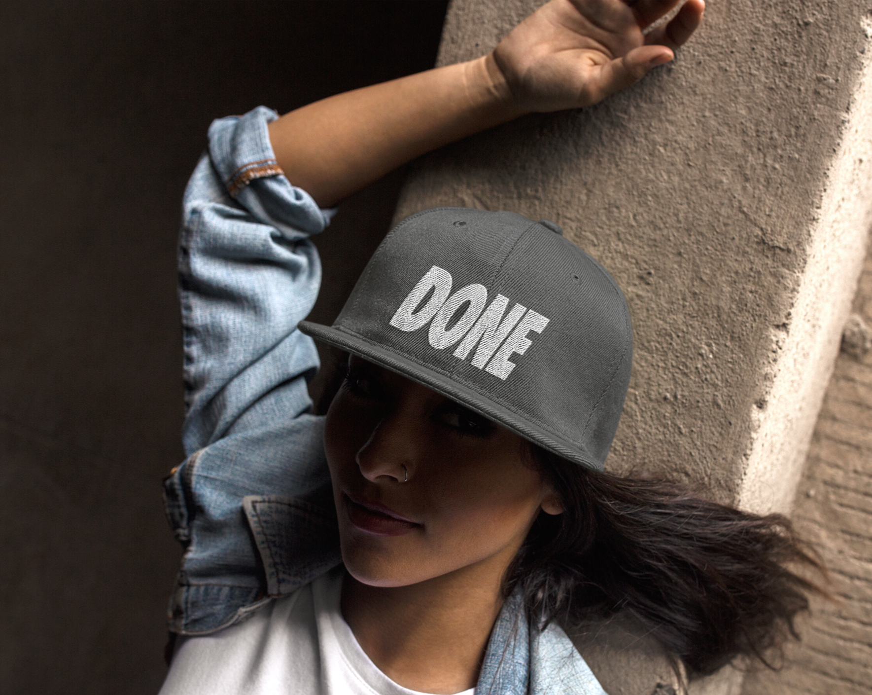 “DONE” Premium Snapback