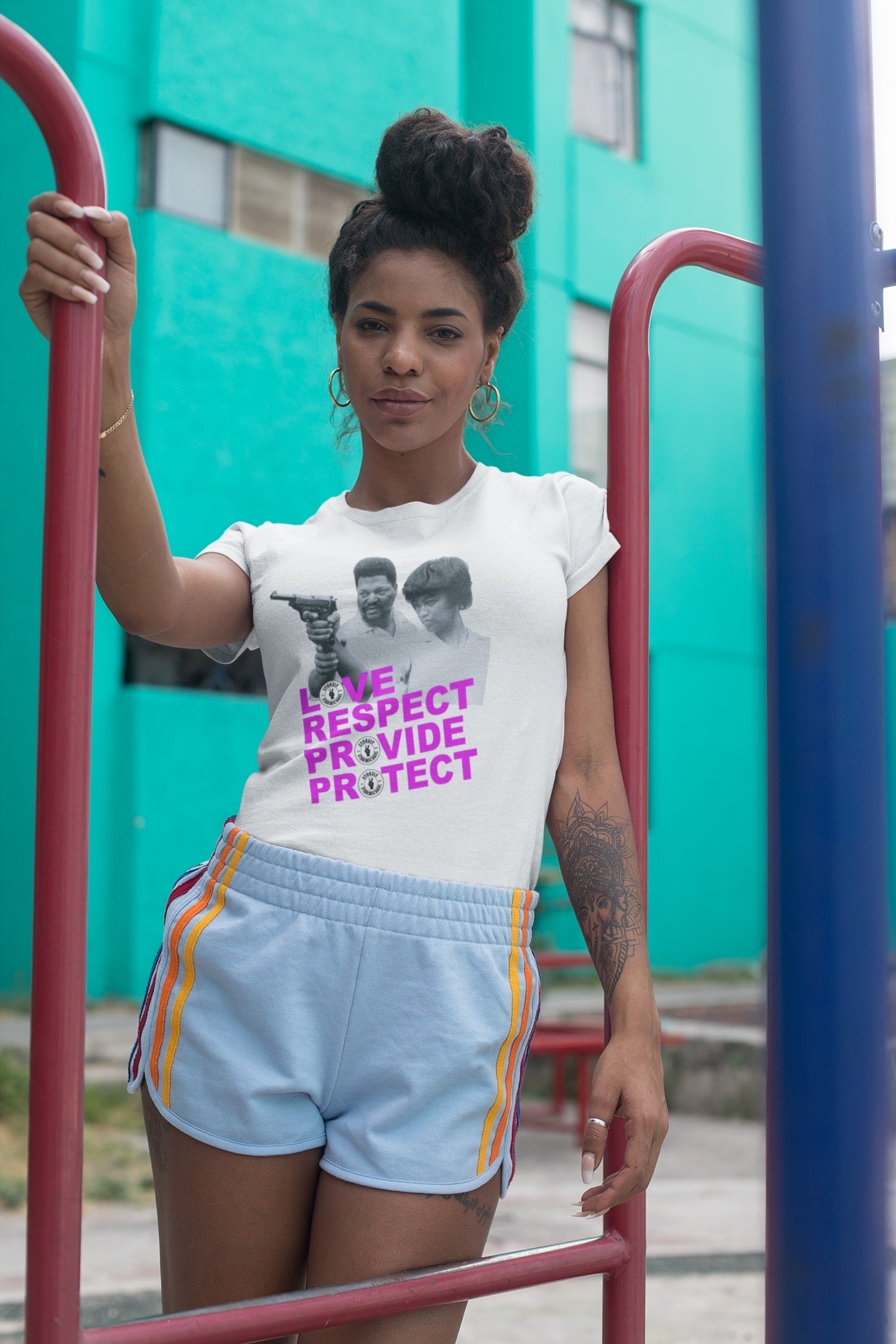 "Love, Respect, Provide, Protect" T-shirt