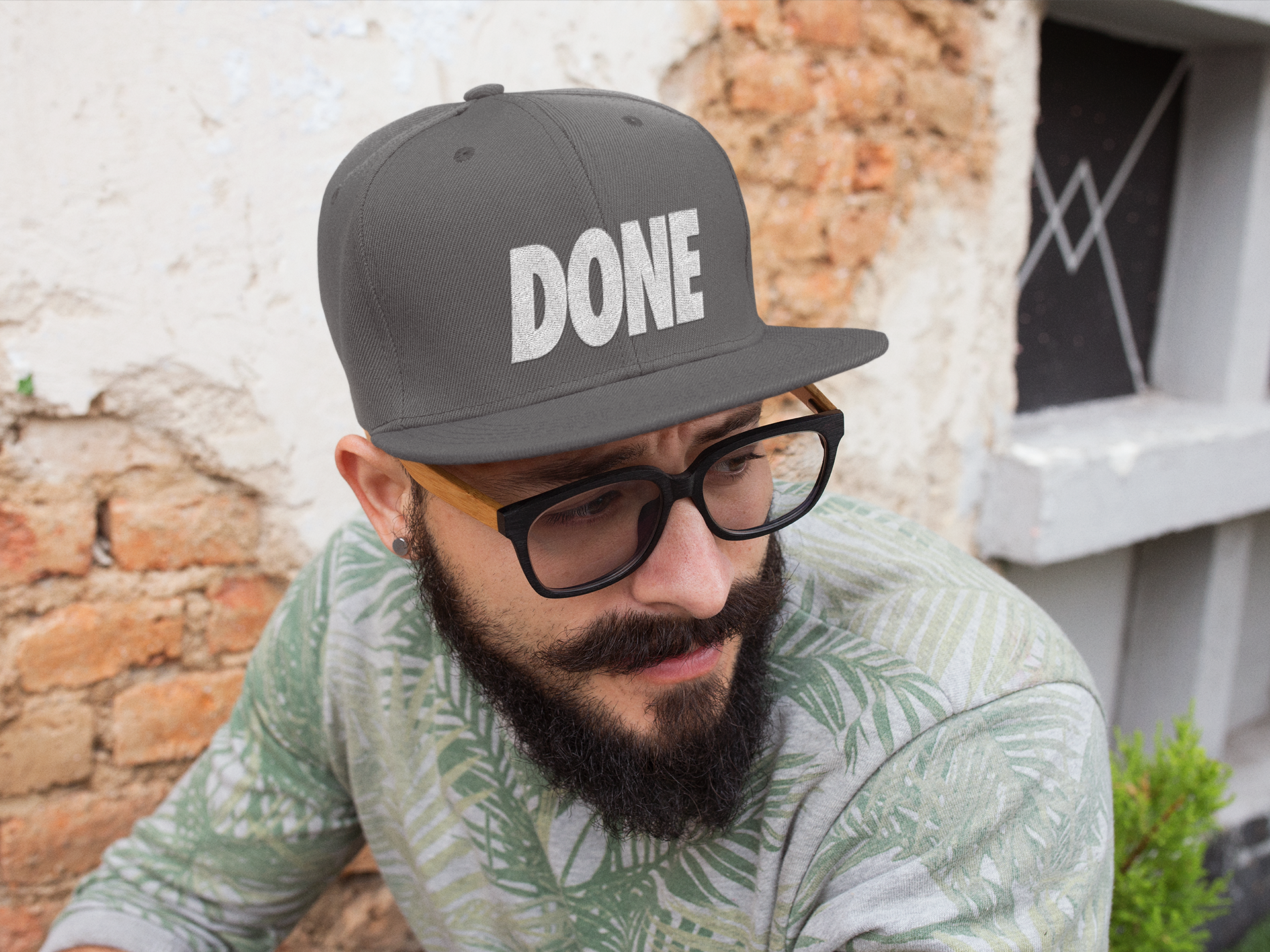 “DONE” Premium Snapback