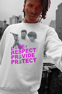 "Love, Respect, Provide, Protect" Sweatshirt