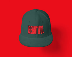 "BEAUTIFUL" Premium Snapback