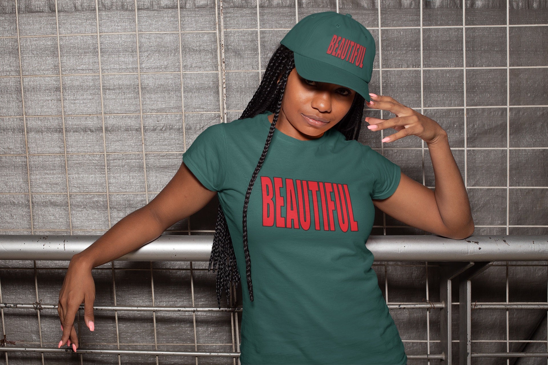 "BEAUTIFUL" Premium Snapback